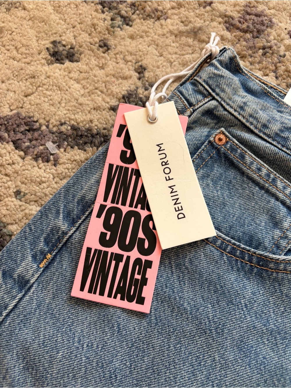 NWT Aritzia Denim Forum The 90’s Vintage Mid Rise Wide Leg Jeans - Picture 7 of 11